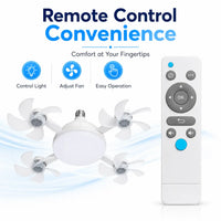 AeroLight — Foldable Ceiling Fan Light