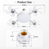 AeroLight — Foldable Ceiling Fan Light