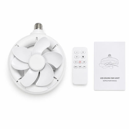 AeroLight with included remote control and manual